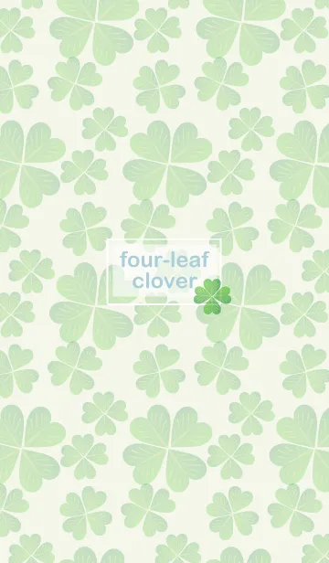 [LINE着せ替え] four leaf clover 32の画像1