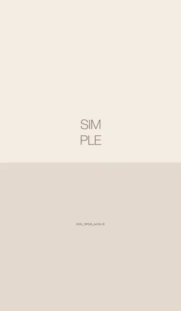 [LINE着せ替え] 00h_24_ブラウン2-6の画像1