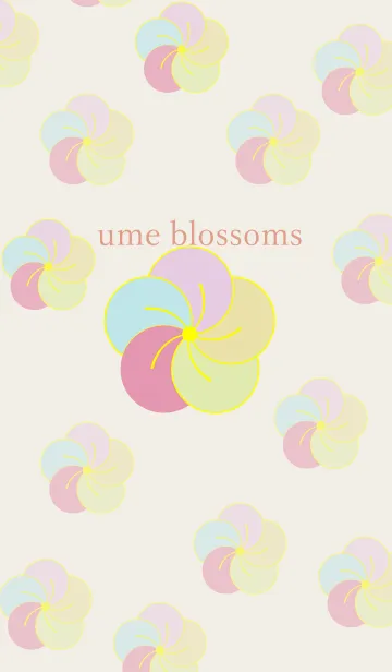 [LINE着せ替え] ume blossoms 46の画像1