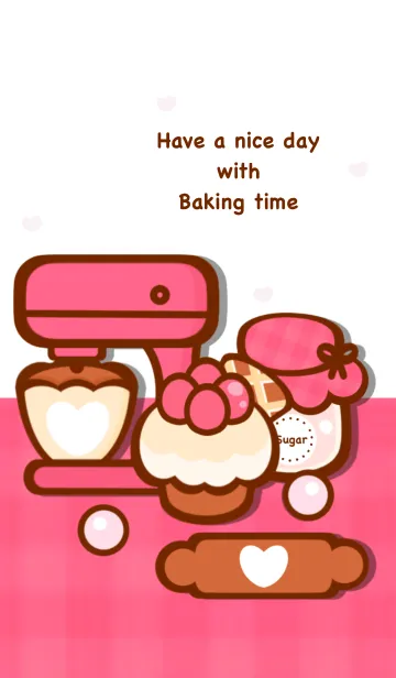 [LINE着せ替え] Time for baking 9の画像1