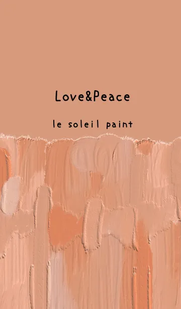 [LINE着せ替え] 油絵アート【le soleil paint 376】の画像1