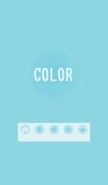 [LINE着せ替え] green color D46の画像1