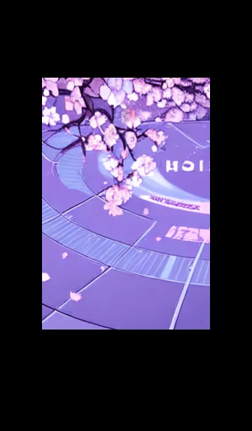 [LINE着せ替え] 月光夜桜#DC116。の画像1