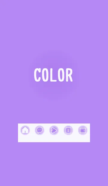 [LINE着せ替え] purple color D21の画像1