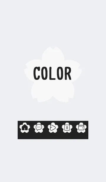 [LINE着せ替え] bw color E21の画像1