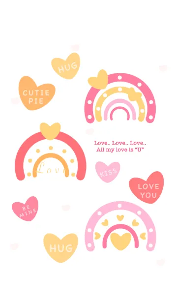 [LINE着せ替え] Wonderful rainbowの画像1