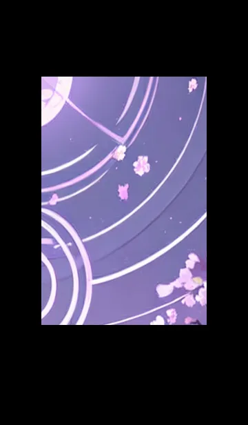 [LINE着せ替え] 月光夜桜#DC113。の画像1