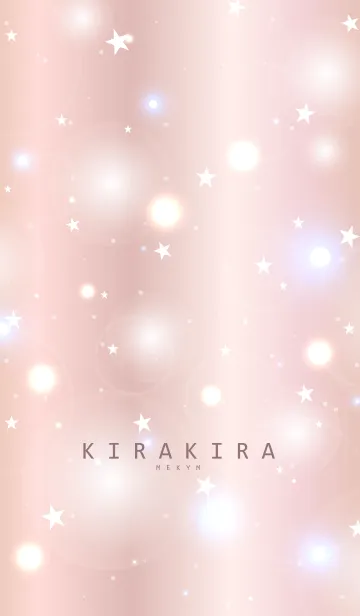 [LINE着せ替え] KIRAKIRA STAR - PINK GOLD 2の画像1