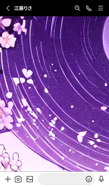 [LINE着せ替え] 月光夜桜#DC121。の画像2