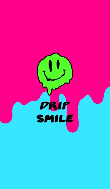 [LINE着せ替え] ドリップ スマイル _059の画像1