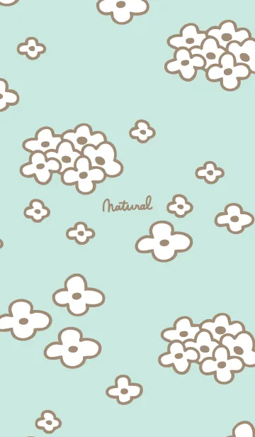 [LINE着せ替え] おしゃれ お花畑12の画像1