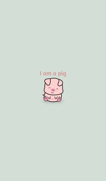 [LINE着せ替え] I am a Pig 41の画像1