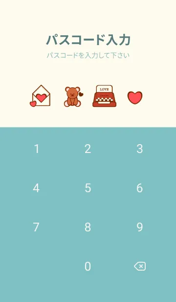 [LINE着せ替え] Time to sent love letter 6の画像4