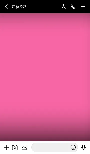 [LINE着せ替え] Brilliant Rose And Black V.3 (JP)の画像2