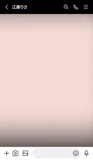 [LINE着せ替え] Rosewater And Black V.3 (JP)の画像2