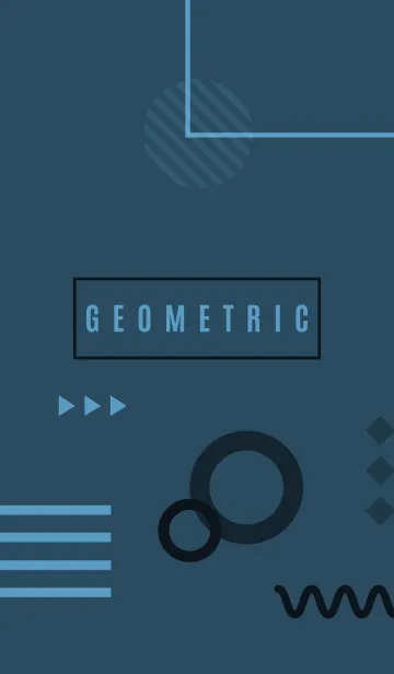 [LINE着せ替え] Minimal Geometric San Juanの画像1