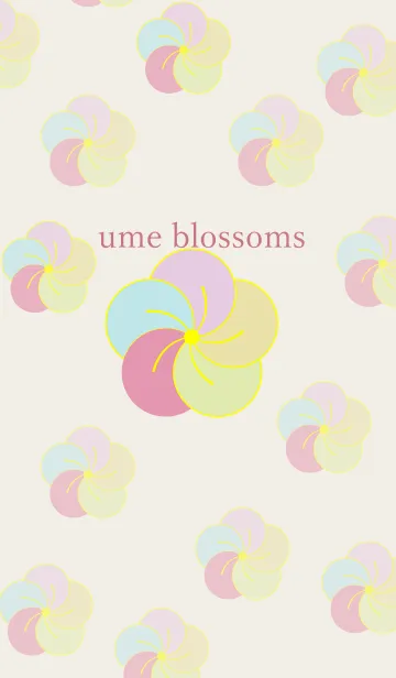 ume blossoms 47の着せ替えメイン画像