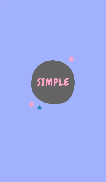 [LINE着せ替え] SIMPLE COLOR STAR THEME 11の画像1