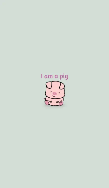 [LINE着せ替え] I am a Pig 42の画像1