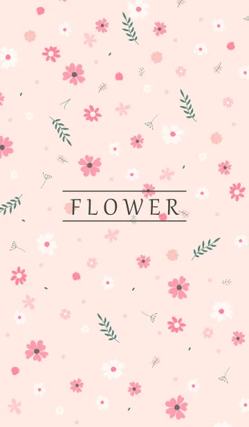 [LINE着せ替え] MANY FLOWERS PINK 81の画像1