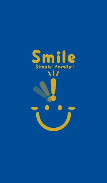 [LINE着せ替え] スマイル＆ヒラメキ ラピスラズリーの画像1