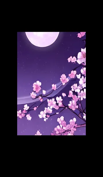 月光夜桜#DE28。の着せ替えメイン画像