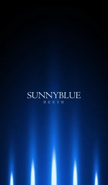 [LINE着せ替え] SUNNYBLUE LIGHT. -MEKYM-の画像1