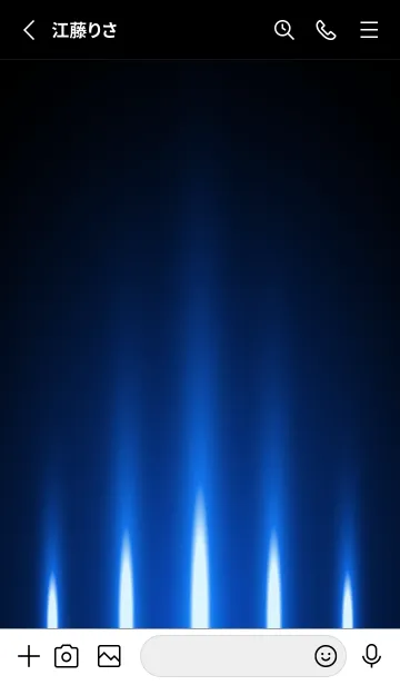 [LINE着せ替え] SUNNYBLUE LIGHT. -MEKYM-の画像2