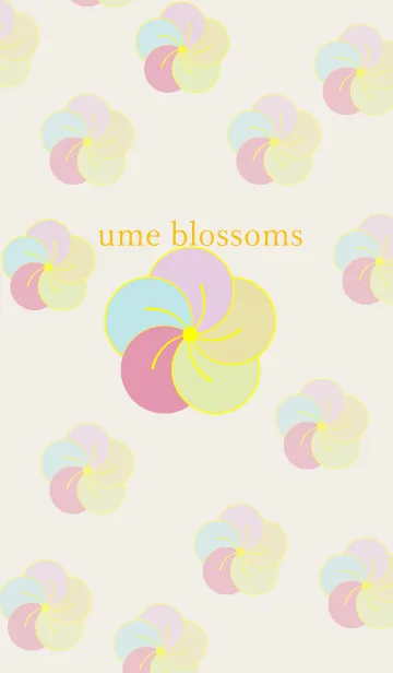 [LINE着せ替え] ume blossoms 49の画像1