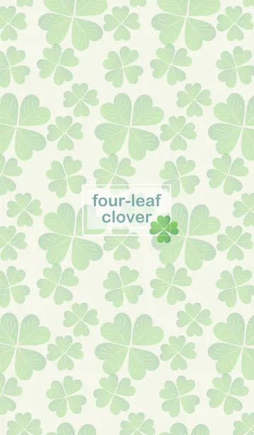 [LINE着せ替え] four leaf clover 36の画像1