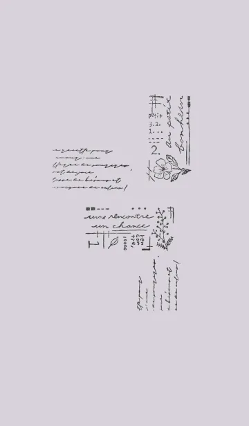 [LINE着せ替え] 植物図鑑シリーズの画像1