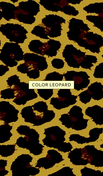 [LINE着せ替え] カラー レオパード 158の画像1