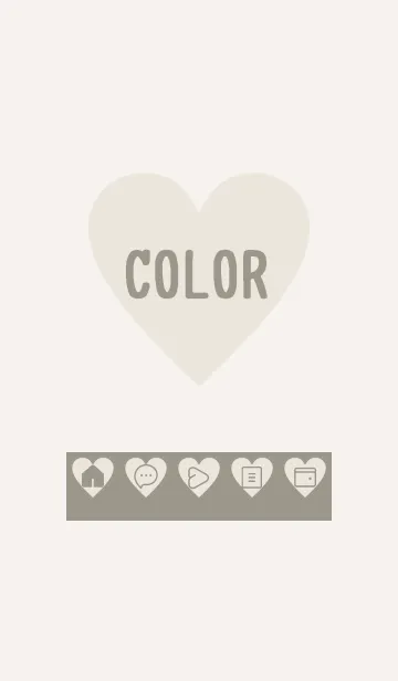 [LINE着せ替え] beige color F21の画像1