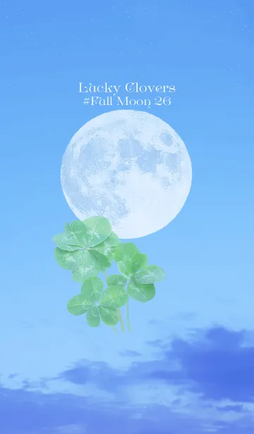 [LINE着せ替え] Lucky Clovers #Full Moon 26の画像1