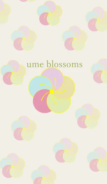 [LINE着せ替え] ume blossoms 51の画像1