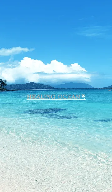 [LINE着せ替え] HEALING OCEAN 68の画像1