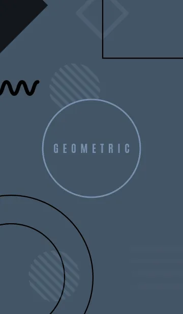 [LINE着せ替え] Minimal Geometric Fiordの画像1