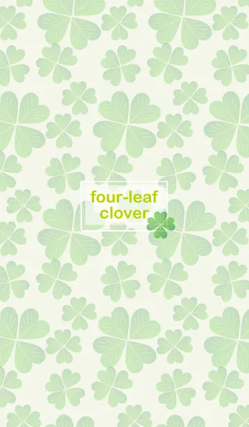 [LINE着せ替え] four leaf clover 37の画像1