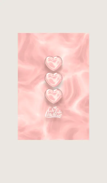 [LINE着せ替え] Cute Cute Little Heart New Theme JPN 11の画像1