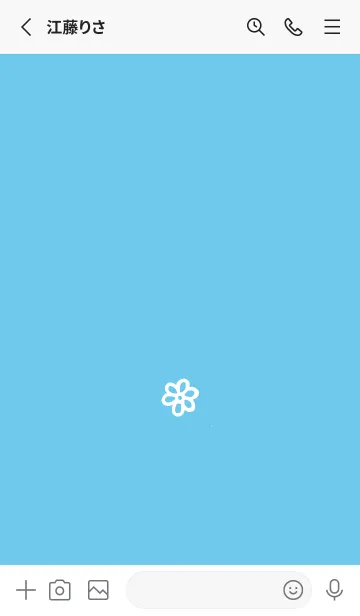 [LINE着せ替え] ミニ フラワー _90の画像2