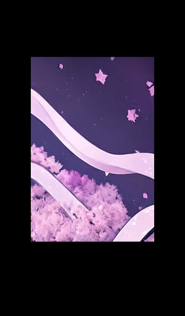 [LINE着せ替え] 月光夜桜#DE226。の画像1