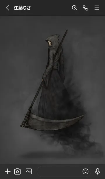 [LINE着せ替え] The Grim Reaper IIの画像2