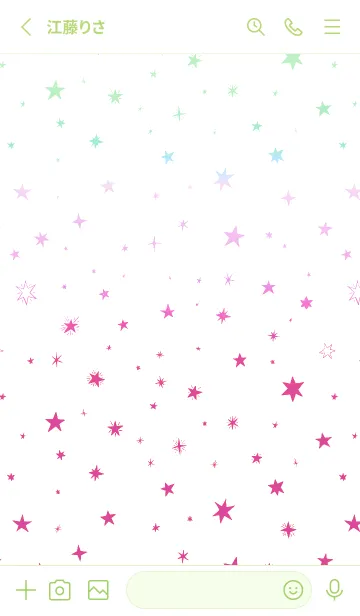 [LINE着せ替え] ミニ スターズ _109の画像2