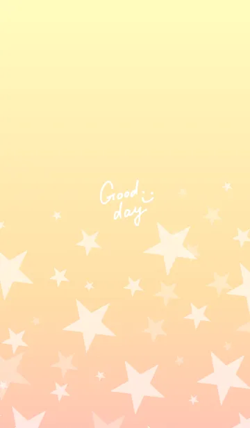 [LINE着せ替え] グラデーション 星柄13の画像1