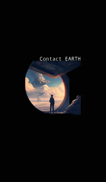 [LINE着せ替え] Contact Earthの画像1