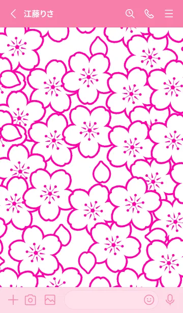 [LINE着せ替え] サクラ 12の画像2