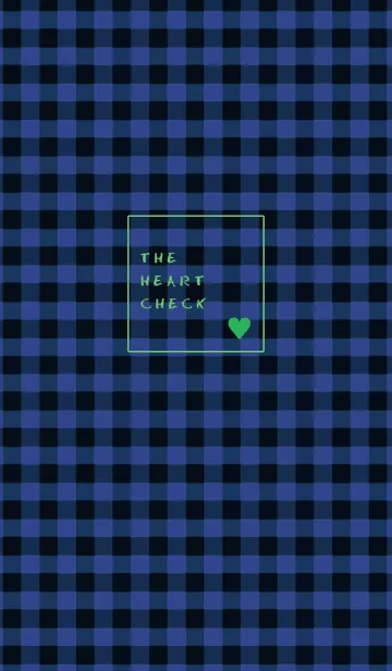 [LINE着せ替え] ザ ハート チェック .20の画像1