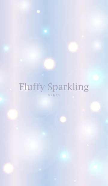 [LINE着せ替え] Fluffy Sparkling PURPLE.MEKYM 14の画像1