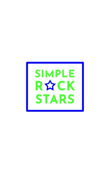 [LINE着せ替え] シンプル ロック スター 62の画像1