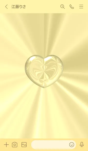 [LINE着せ替え] Cute Cute Little Heart Theme New 6の画像2